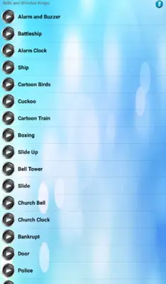 Bells and Whistles Ringtones android App screenshot 1